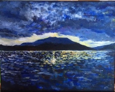 Sunset in Port Appin